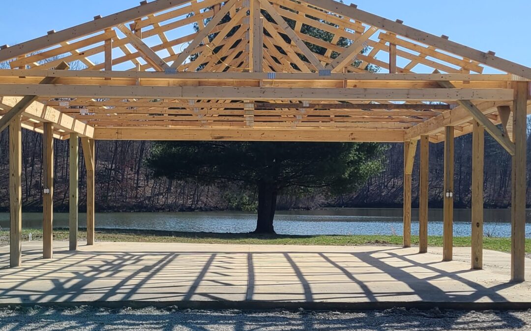 New Shelter House at New Lexington Reservoir